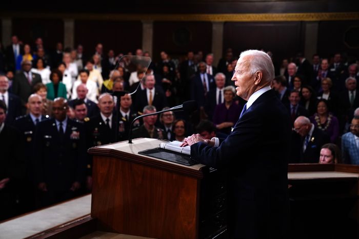 President Biden scolded Republicans for overturning the protections of Roe v. Wade, the case that recognized abortion as a woman’s constitutional right, in his State of the Union address. 